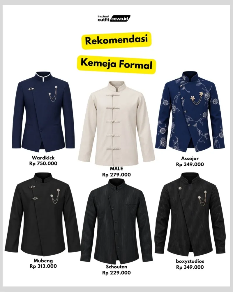 atasan - atasan kemeja formal