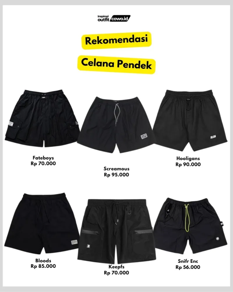 celana - celana pendek