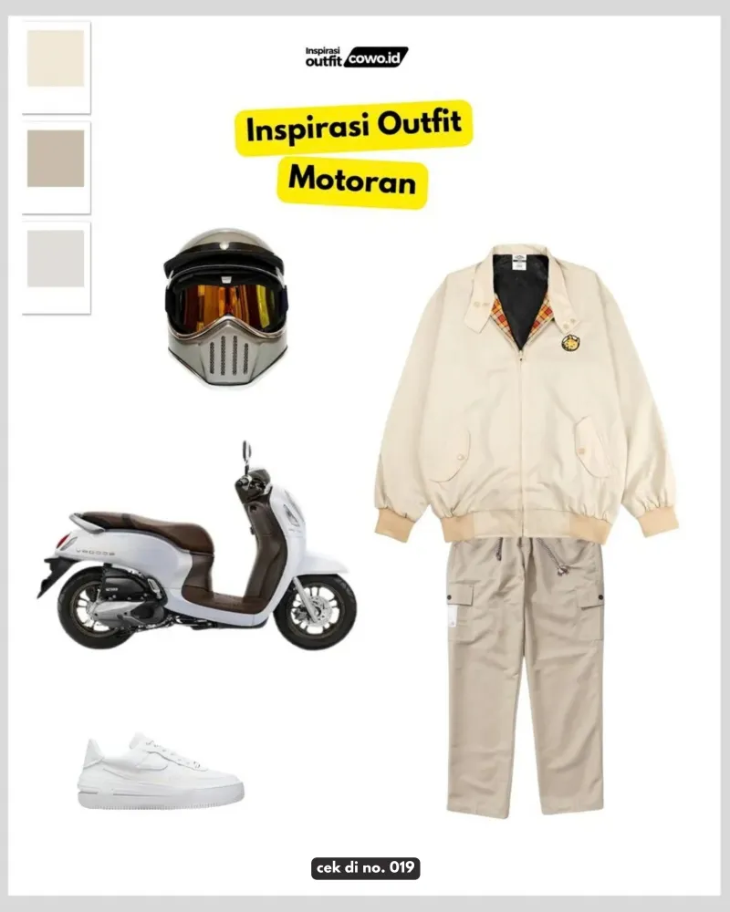 Inspirasi Outfit Motoran